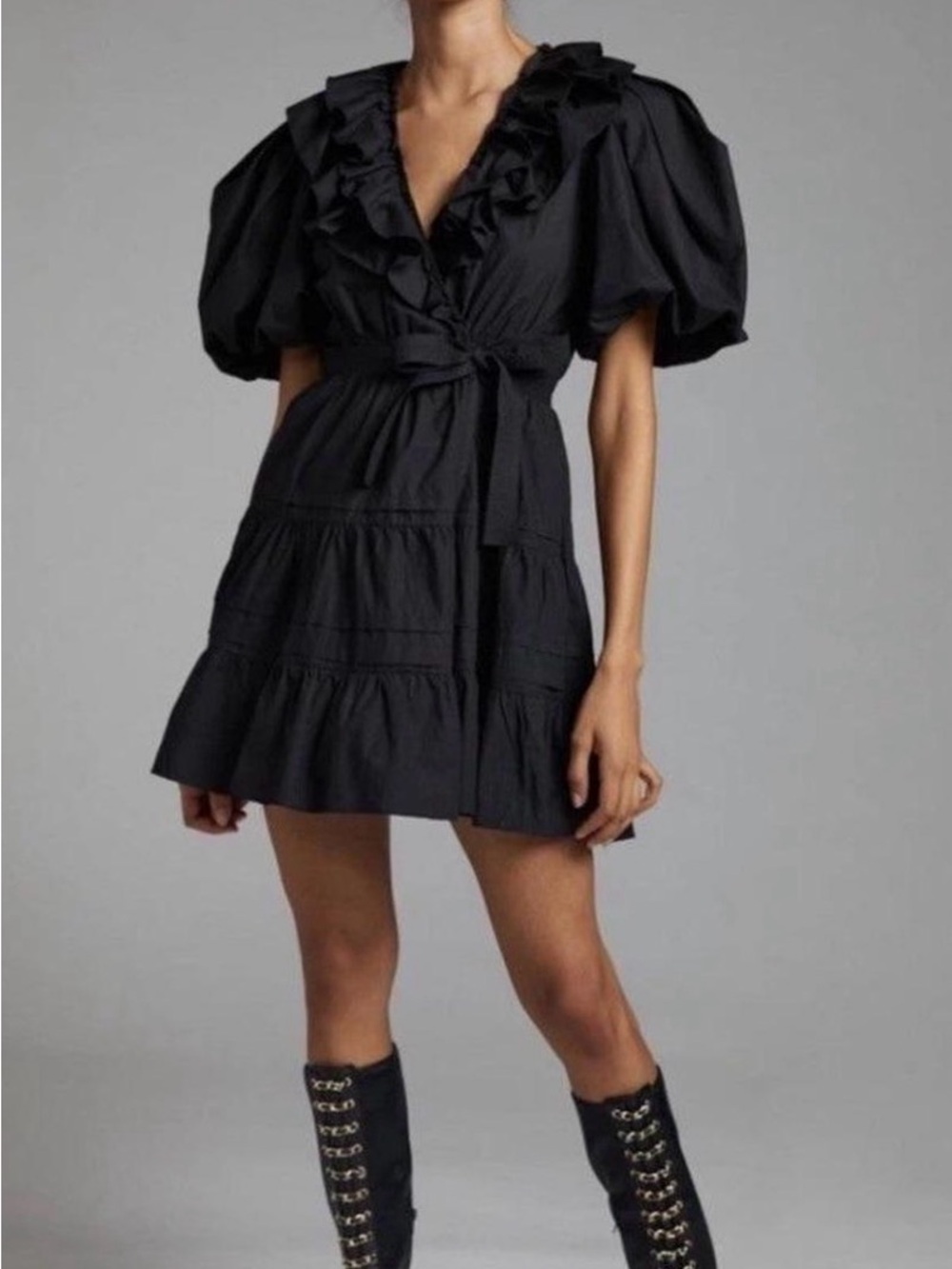 Love the Label Remy Black Dress Size Small